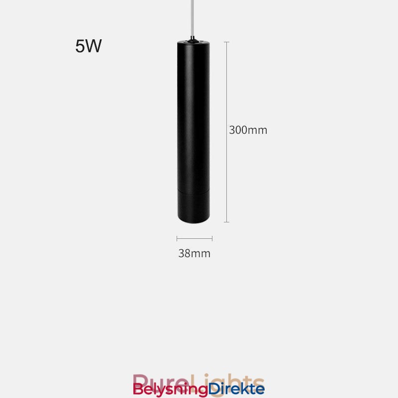 Skinnependellampe Magnetisk Innfelt Pendellampe Spotlight 36V