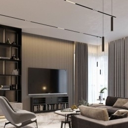 Skinnependellampe Magnetisk Innfelt Pendellampe Spotlight 36V