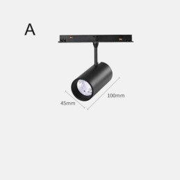 Magnetisk Skinnespotlight Innfelt Spotlight Spotlight