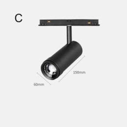 Magnetisk Skinnespotlight Innfelt Spotlight Spotlight