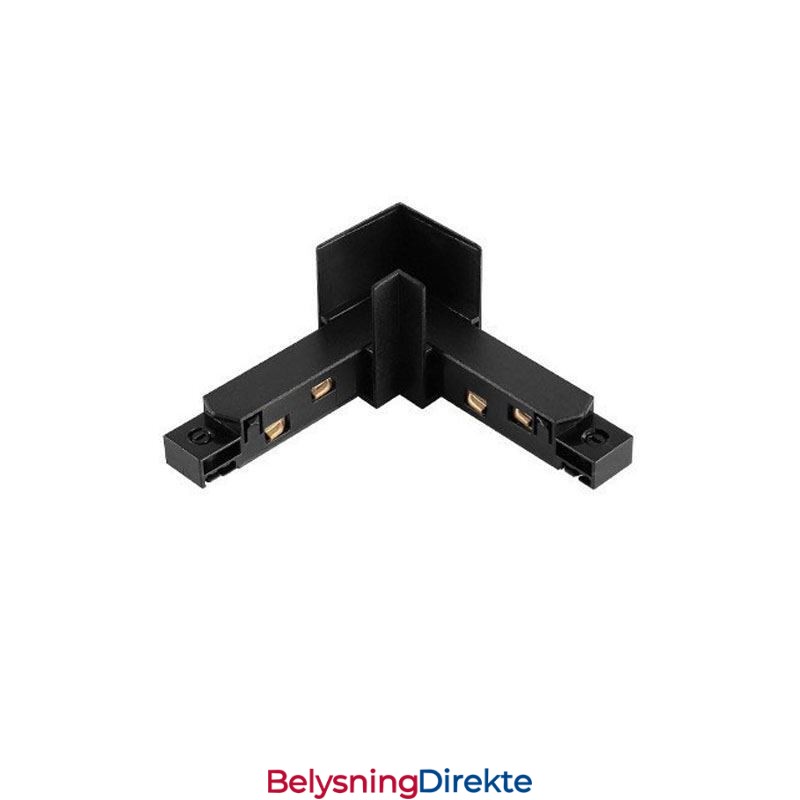 Magnetisk Skinnebelysningstilbehør Innfelt Skinneskinnehjørnekobling