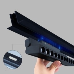 Innfelt Skinnegitterspotlight Skinnelistspotlight Magnetisk Foldegrillspotlight 36V