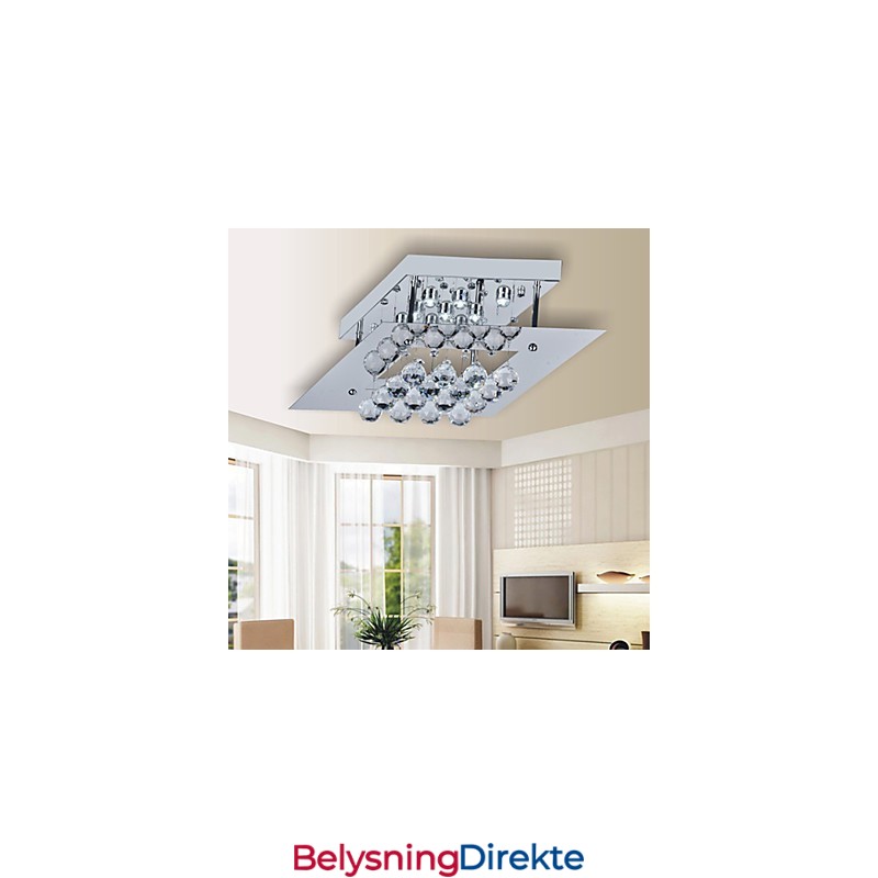 Moderne Samtidskunst Krystall Galvanisert Metall Innfelt