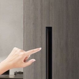 Innfelte Skinnebelysningsskinner Magnetisk Aluminiumsskinneoverflateprofil Ultratynn Skinnelyslist 100 Cm