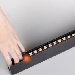 Innfelt Skinnegitter Spotlight Strip Spotlight Magnetisk Skinnegitter Spotlight 36V