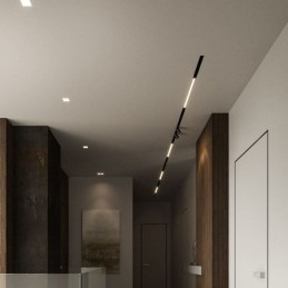 Magnetisk, Lineær Lysskinne, Innfelt Spotlight, Flomlys 36V