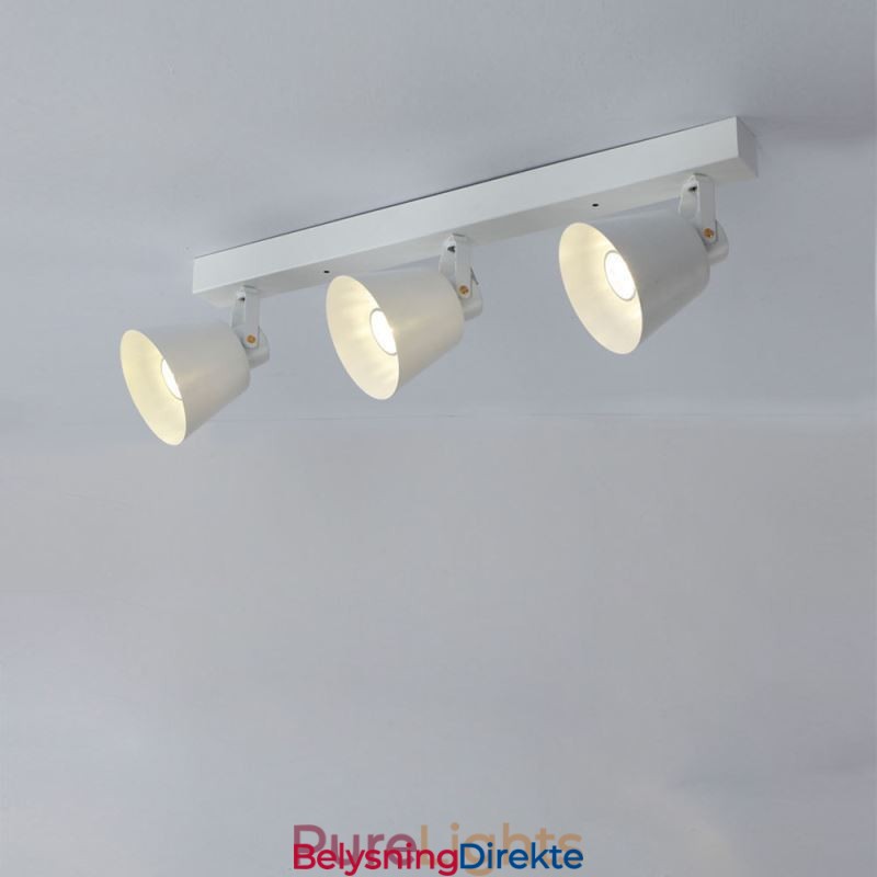 Rustikk Vintage Spotlight Industriell Jernskinnebelysning