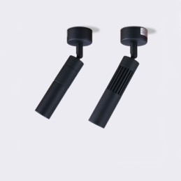 Roterbar Cob-Spotlight Svart Takspotlight (Enkelt Lys)