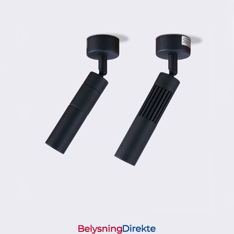 Roterbar Cob-Spotlight Svart Takspotlight (Enkelt Lys)
