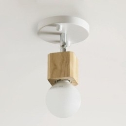 Enkel Mini-Spotlight Moderne Hvit Taklampe (Enkelt Lys)