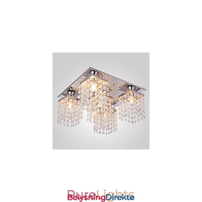 Taklampe Krystall Moderne 5 Lys