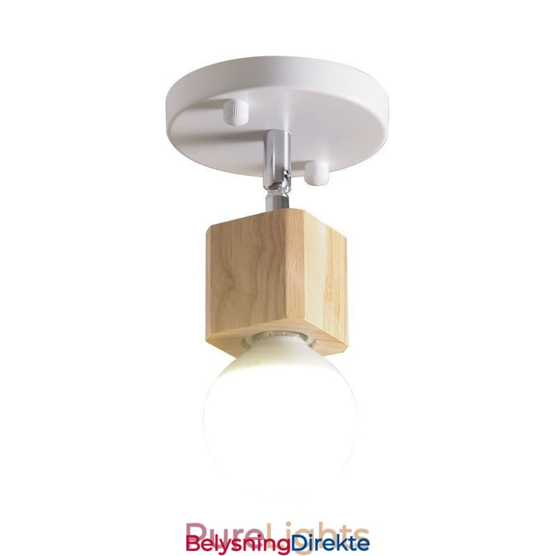 Enkel Mini-Spotlight Moderne Hvit Taklampe (Enkelt Lys)