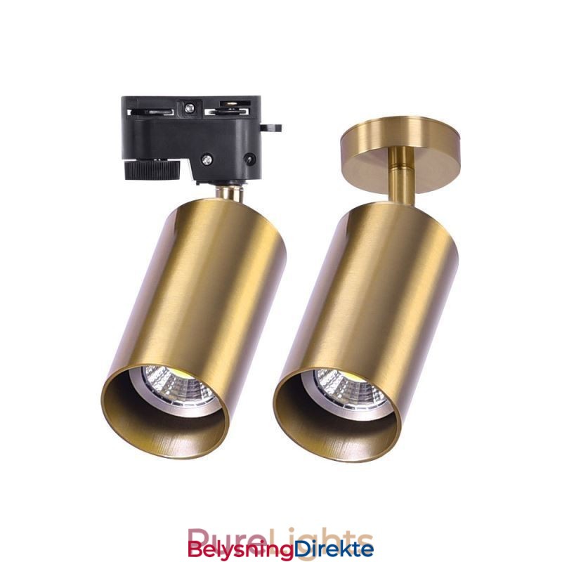 Moderne, Enkel Spotlight I Aluminium For Takskinne