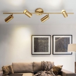 Moderne, Enkel Spotlight I Aluminium For Takskinne