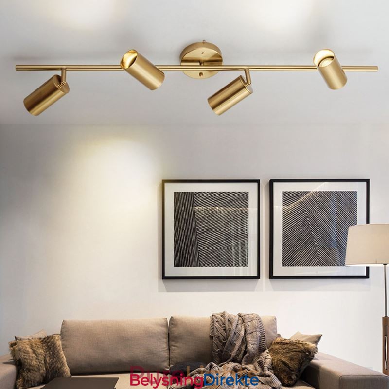 Moderne, Enkel Spotlight I Aluminium For Takskinne