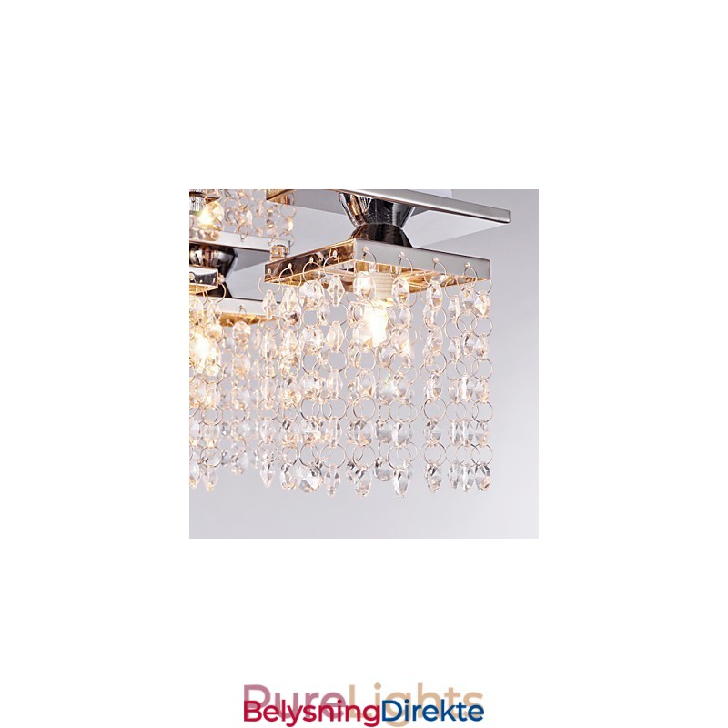 Taklampe Krystall Moderne 5 Lys