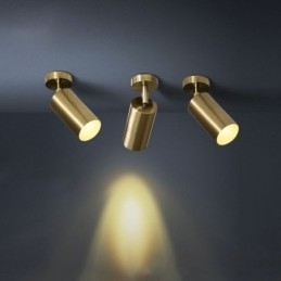 Moderne, Enkel Spotlight I Aluminium For Takskinne