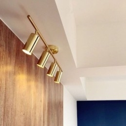 Moderne, Enkel Spotlight I Aluminium For Takskinne