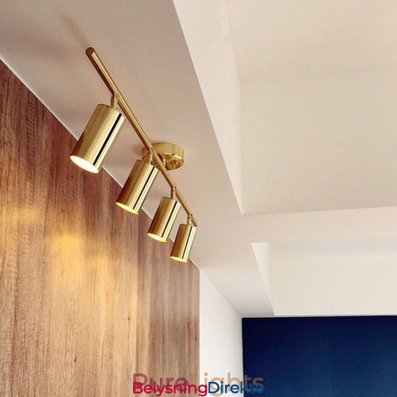 Moderne, Enkel Spotlight I Aluminium For Takskinne