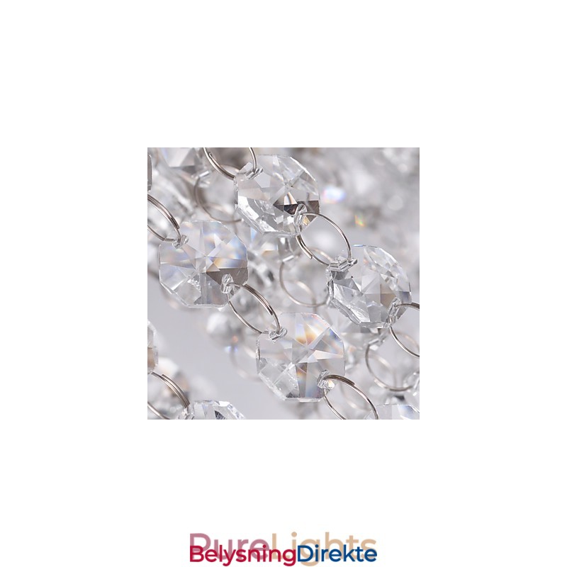 Taklampe Krystall Moderne 5 Lys