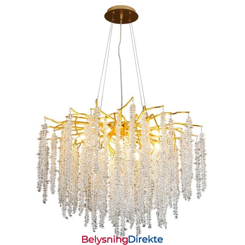 Moderne Utsøkt Krystalllysekrone