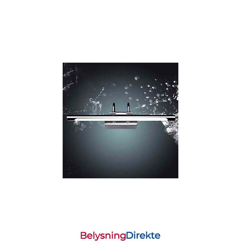 Speilamper I Rustfritt Stål, Akryl, Vegglamper På Badet, Sminkelamper, Kald Hvit, Varm Hvit (Størrelse: 57X13,5X15)