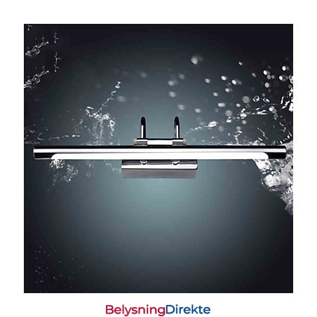 Speilamper I Rustfritt Stål, Akryl, Vegglamper På Badet, Sminkelamper, Kald Hvit, Varm Hvit (Størrelse: 57X13,5X15)