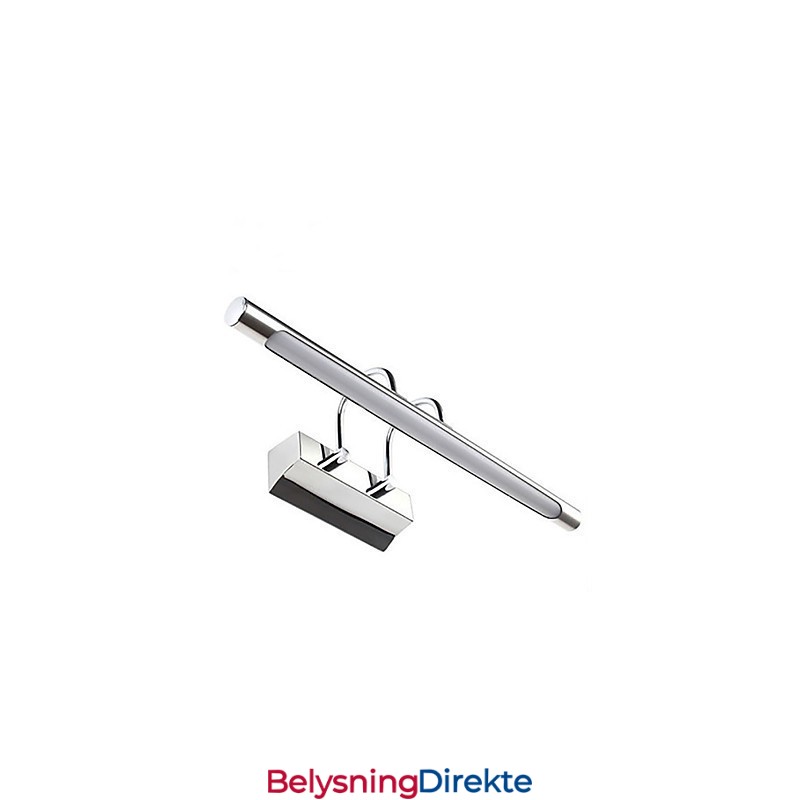 Speilamper I Rustfritt Stål, Akryl, Vegglamper På Badet, Sminkelamper, Kald Hvit, Varm Hvit (Størrelse: 57X13,5X15)