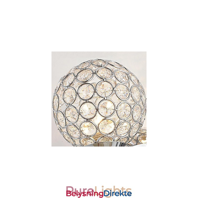 Krystall Vegglampe Moderne Samtids Metall