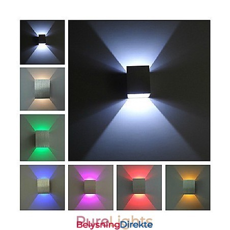 Vegglampe Moderne Assorterte Lysfarger