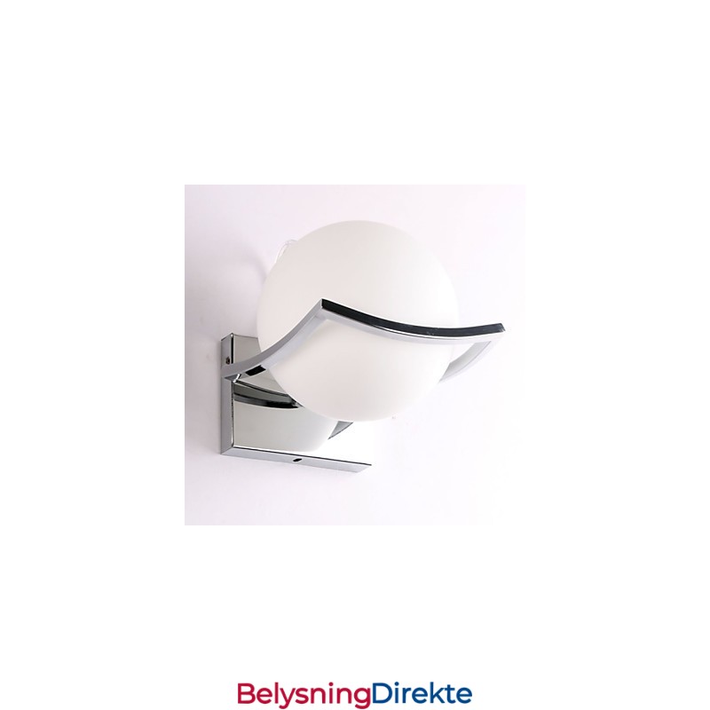 Vegglampe I Glass Moderne Samtidsstil Metall