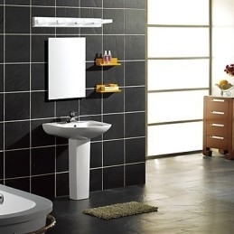 Baderomsbelysning Moderne Samtids Metall