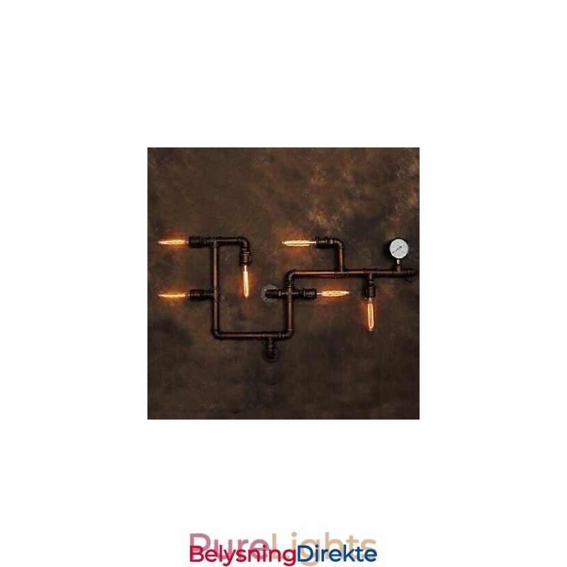 Vegglampetter Rustikk Lodge Metall