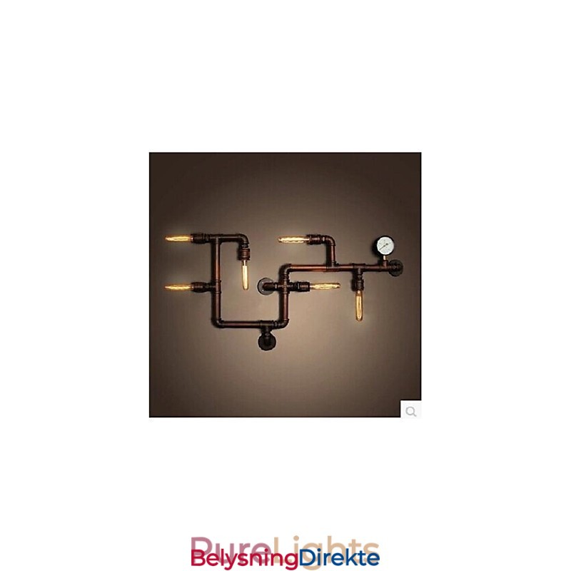 Vegglampetter Rustikk Lodge Metall