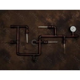 Vegglampetter Rustikk Lodge Metall