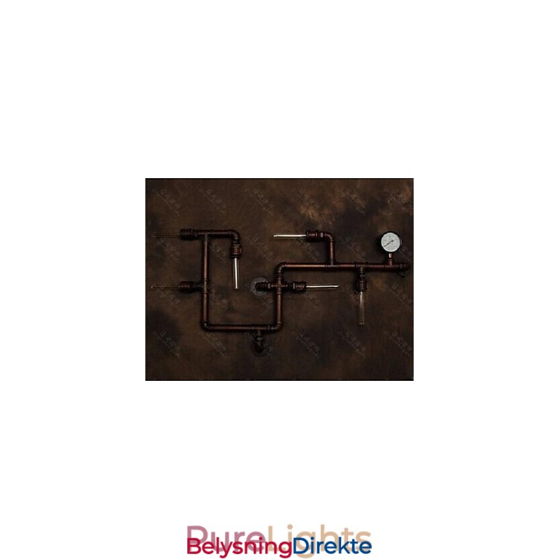 Vegglampetter Rustikk Lodge Metall