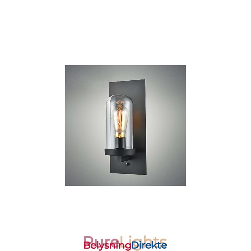 Rustikk Stilarmaturer I Jernglass Vegglampe I Retrostil Fra Usa