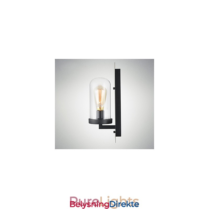 Rustikk Stilarmaturer I Jernglass Vegglampe I Retrostil Fra Usa