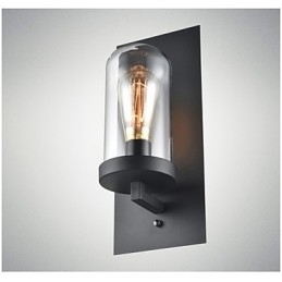 Rustikk Stilarmaturer I Jernglass Vegglampe I Retrostil Fra Usa