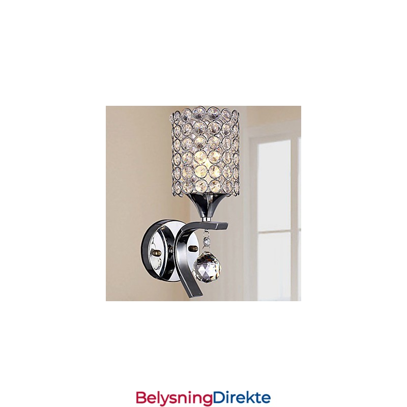 Vegglampe Krystall Moderne Samtids Metall