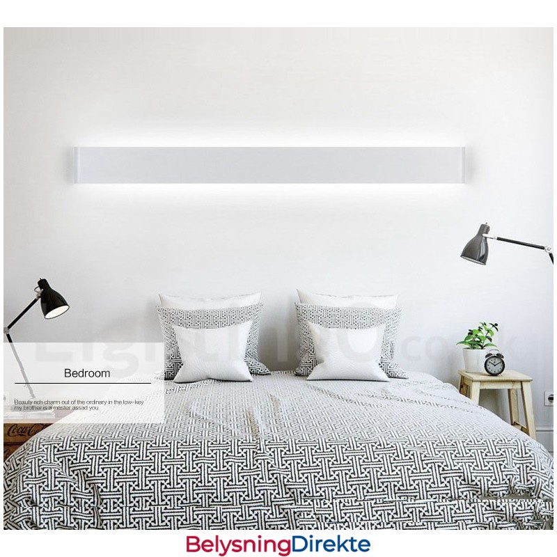 Lange Moderne Samtidsstil Vegglamper Og Lampetter For Innendørs Metall Vegglampe Ip 44 For Bad Soverom Stue