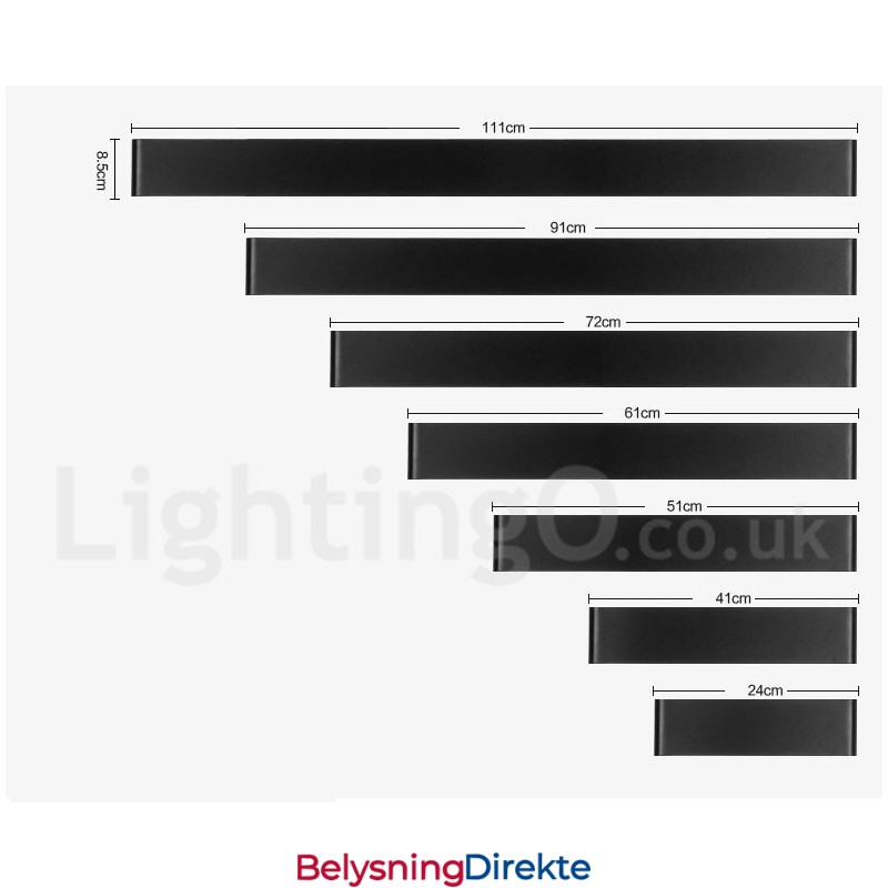 Lange Moderne Samtidsstil Vegglamper Og Lampetter For Innendørs Metall Vegglampe Ip 44 For Bad Soverom Stue