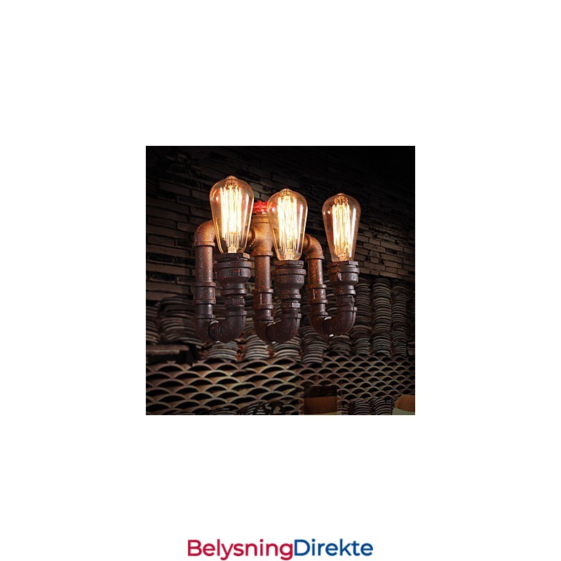 Vegglampetter I Ministil I Rustikk Metall I Hyttestil