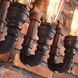 Vegglampetter I Ministil I Rustikk Metall I Hyttestil