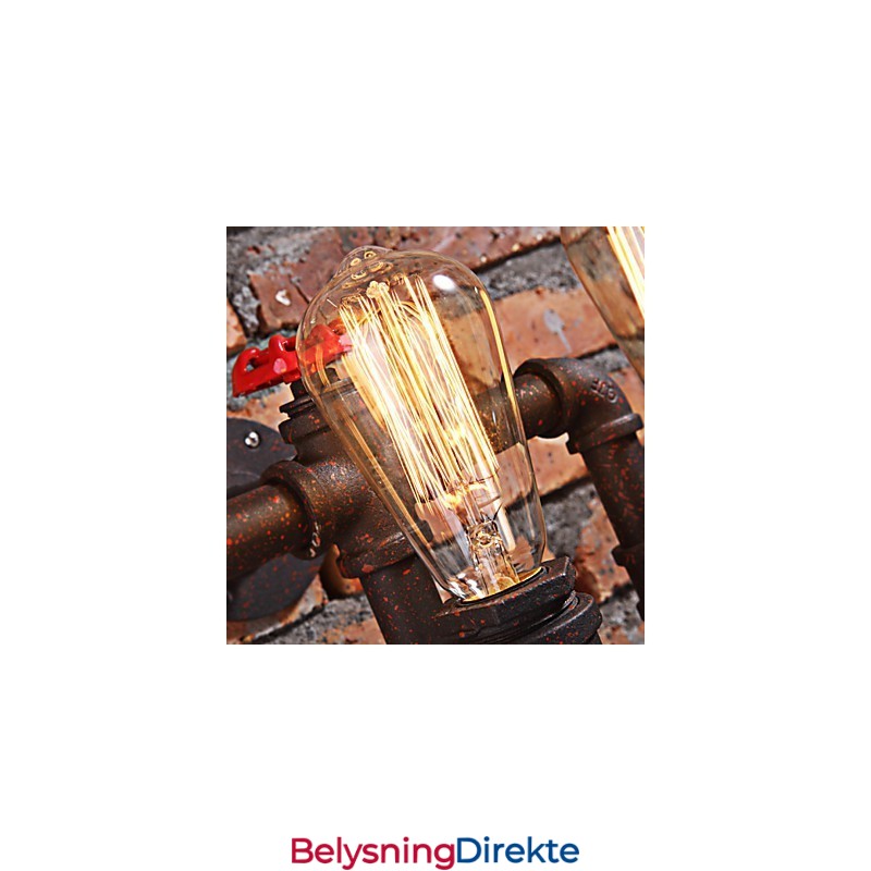 Vegglampetter I Ministil I Rustikk Metall I Hyttestil