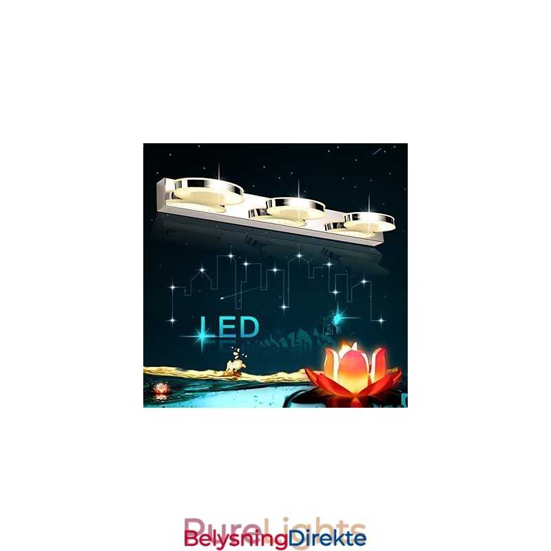 Baderomsbelysning Moderne Samtids Metall