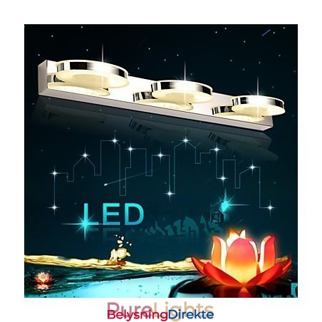 Baderomsbelysning Moderne Samtids Metall