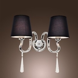 Krystallvegglampetter Tradisjonell Klassisk Metall