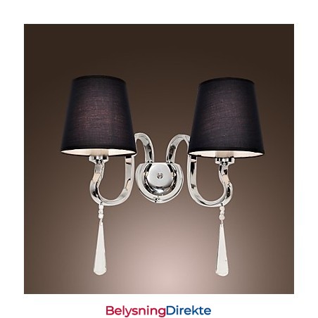 Krystallvegglampetter Tradisjonell Klassisk Metall