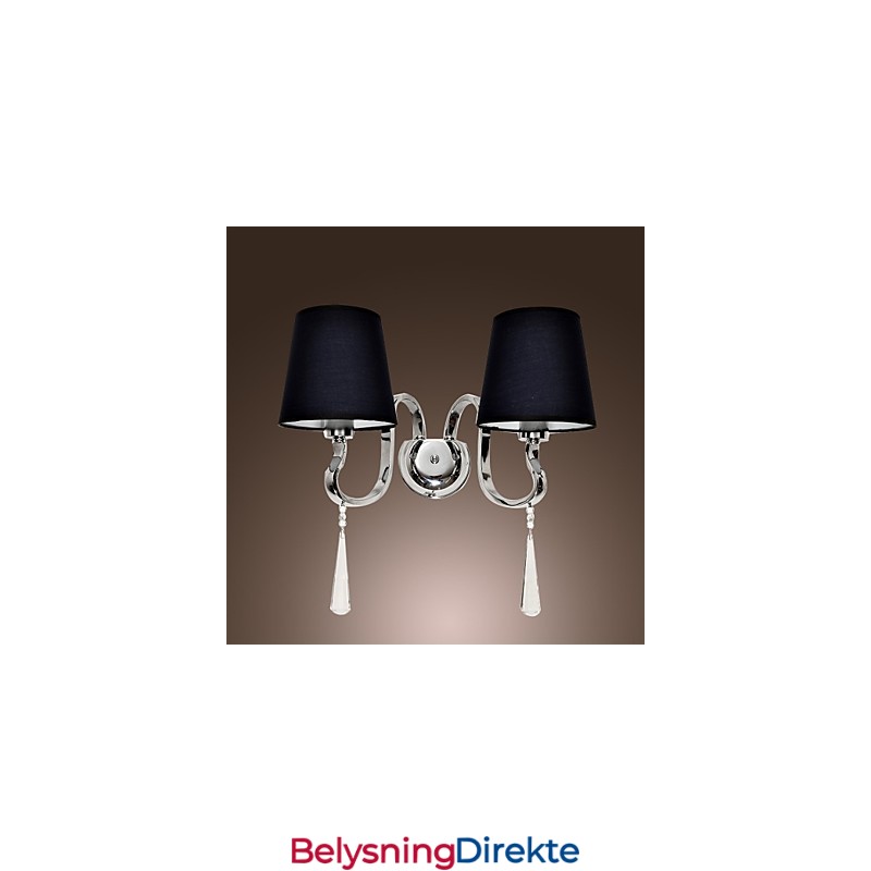 Krystallvegglampetter Tradisjonell Klassisk Metall